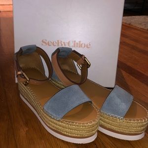 See by Chloe Glyn Platform Espadrilles